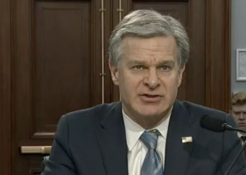 FBI Director Centers China Cybersecurity Threat in Budget Talks After NYC Secret Police Charges