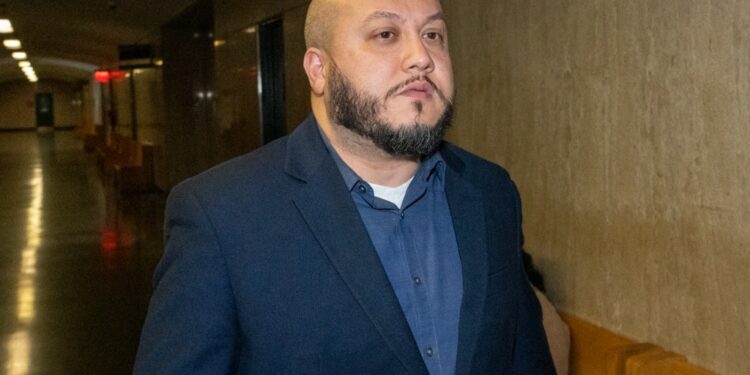 NYPD Officer Juan Perez was indicted for the beating of a man in Greenwich Village two years ago.