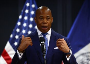New York City Mayor Eric Adams.