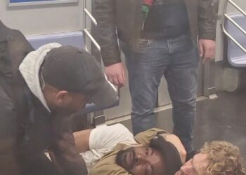 Penny strangles homeless man Jordan Neely on May 1