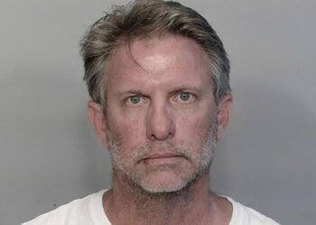 Lloyd Brewer III, right, is charged with fatally shooting 21-year-old Garrett Hughes outside a Key West bar.