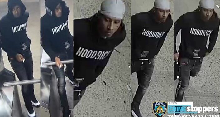 Iking Dennis was arrested and charged with slashing a woman in the face on a train in Brooklyn last week.