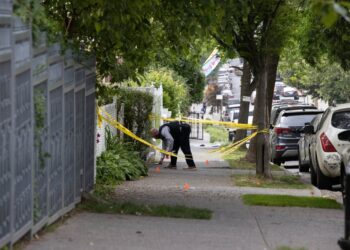 At the scene, police found the teenager, identified as Nixon Rodriguez, with a gunshot wound to his chest, cops said.