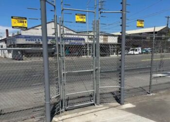 Bacon is installing electric fences to hopefully stop the series of break-ins his company experienced.