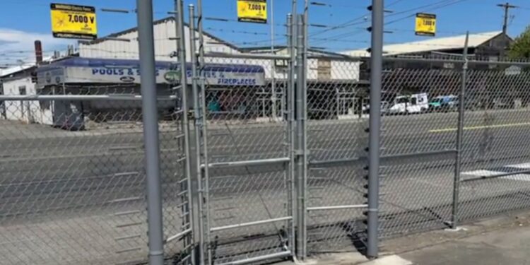 Bacon is installing electric fences to hopefully stop the series of break-ins his company experienced.