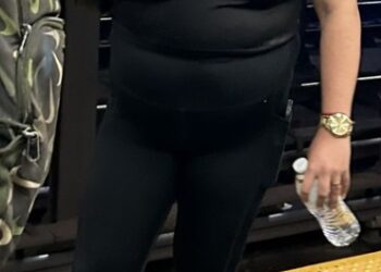 Liranzo turned herself in on Tuesday after pepper-spraying a 68-year-old straphanger and calling her a Karen.