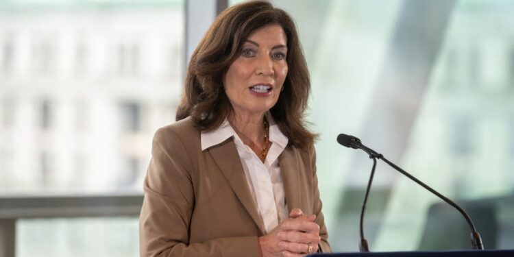 New York Gov. Kathy Hochul.