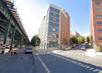 A New York state corrections officers lost his gun during a robbery near Westchester Avenue and 162nd Street in the Bronx on July 16, 2023.