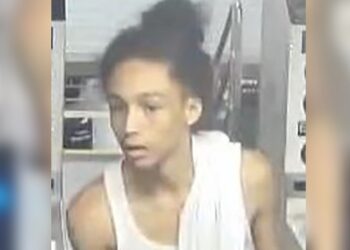 Cops believe this is the young-looking suspect who shot and wounded three teens in the Crossroads of the World.