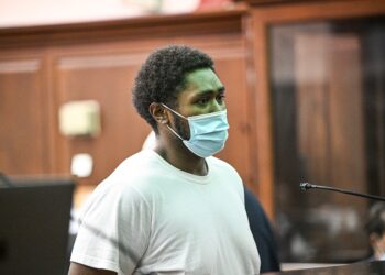 Andre Mosby in court