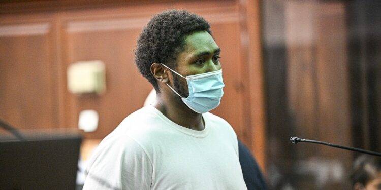 Andre Mosby in court