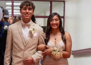 Alexee Trevizo looked happy at the late April dance, just 12 weeks after she gave birth to a baby boy in a hospital bathroom.