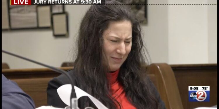 Taylor Schabusiness in court for guilty verdict