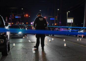 Queens shooting police on scene