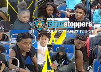 The crew of teens attacked a 15-year-old boy on board a Bronx MTA bus, cops said.