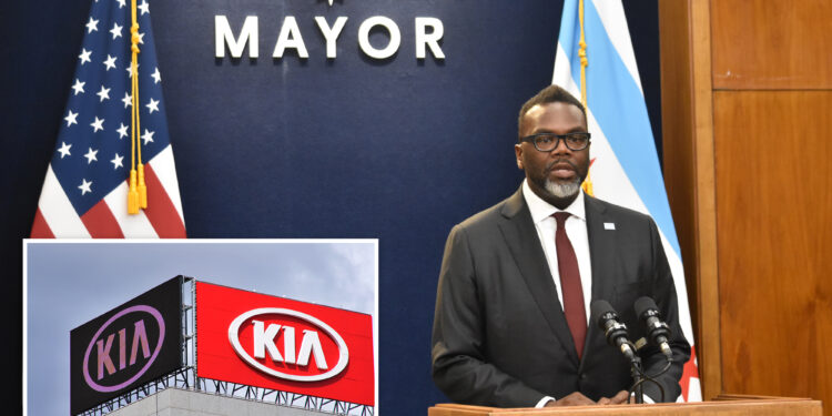 Chicago mayor mocked for suing automakers for car thefts: ‘Criminals run rampant’ but it’s a ‘Kia problem’