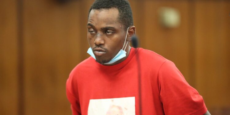The alleged Times Square knife-wielding maniac Deqon Messiah, 22, was busted again for bashing in his mom’s apartment door, prosecutors said.