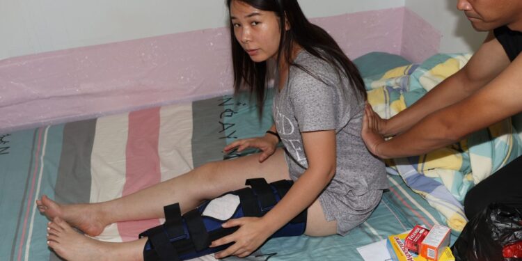 Wan Xu recovering at home