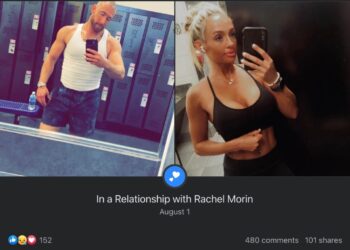 The couple’s relationship status on Facebook revealed the two had only officially been together a few days before Morin's death.