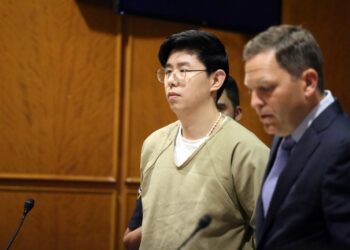 Zhi Alan Cheng in court.