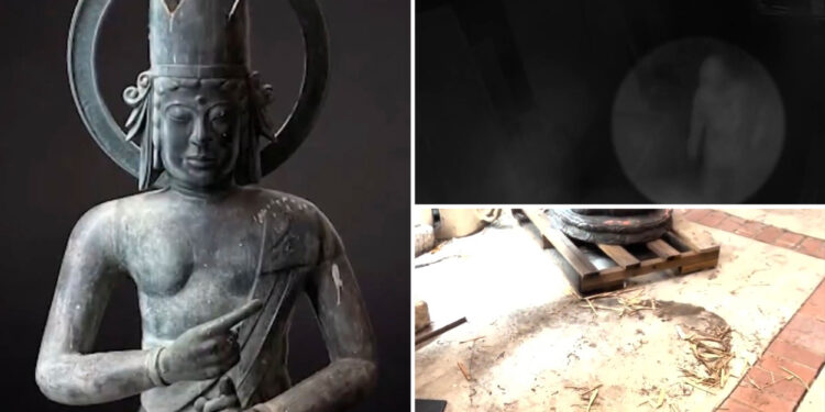 $1.5M ancient Buddha statue brazenly stolen from LA gallery recovered, suspect arrested