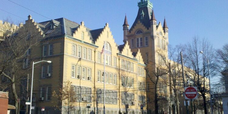 Newtown High School, located at 48-01 90th Street in Queens.