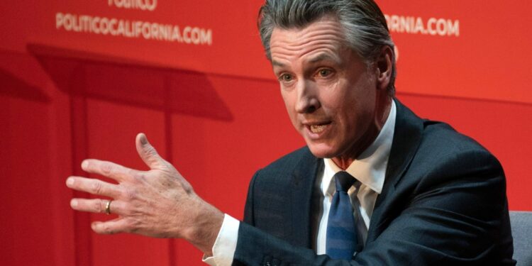 California Gov. Gavin Newsom