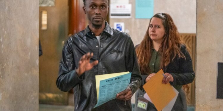 Michael Allen in court