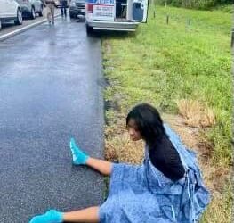 Woman who stole ambulance arrested.