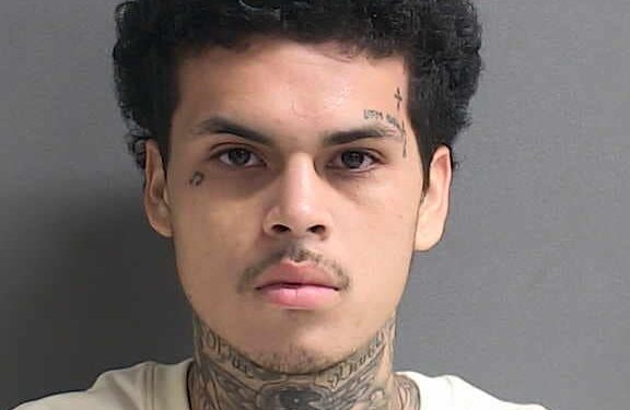 Nicholas Coffey was arrested after flaunting stolen Mercedes online.