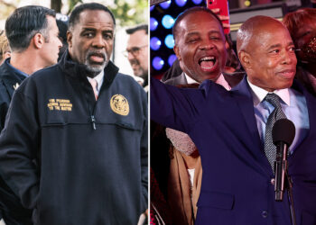 Adams aide ‘accosted’ during heated argument with security guards at NYC migrant center