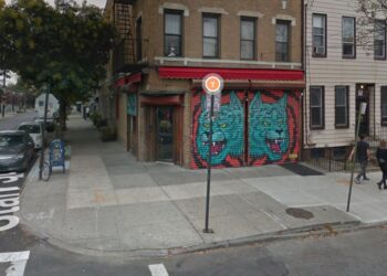 A street view of the exterior of 40 St. Nicholas Avenue.