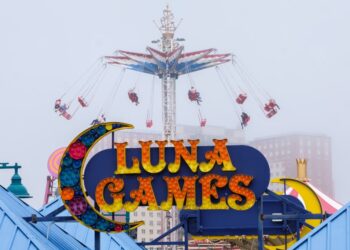 Luna Park, where the victim was shot