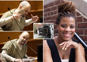 NYC dad 'forgives' wife after her mowed her down with kids in car