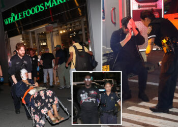 NYC man attacks 3 people with glass bottle in rampage that began at Midtown Whole Foods