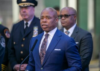 Mayor Eric Adams says New York City needs more cops after more than 2,000 uniformed officers left the department over the past few years.

