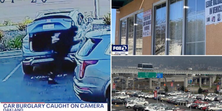 Oakland Airport Plaza plagued by smash-and-grab thieves