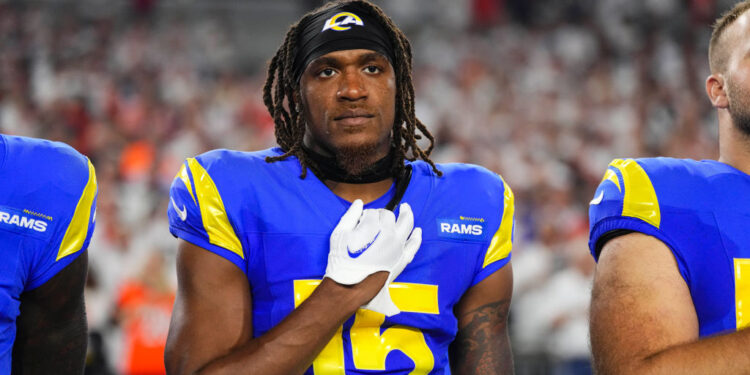 Rams wideout Demarcus Robinson was robbed at gunpoint in Los Angeles early Friday morning.