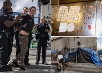 Residents of LA's Skid Row talk about survival in the impoverished area