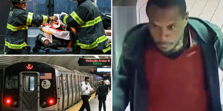 Suspect in random NYC subway shove busted in NJ: sources