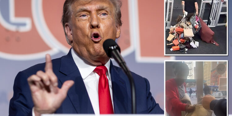 Trump calls for shoplifters to be shot to save the nation