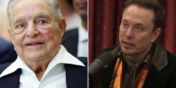 Elon Musk slams George Soros on 'The Joe Rogan Experience'