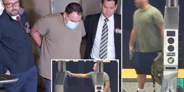Gunman nabbed for shooting at would-be robber in Manhattan subway