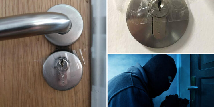 Homeowners warned about thieves' 'sticky tape trick' — what you need to know