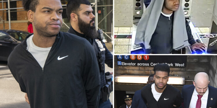 Man, 30, busted in random NYC subway shove of 85-year-old