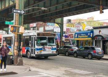 The assault took place on an MTA bus.