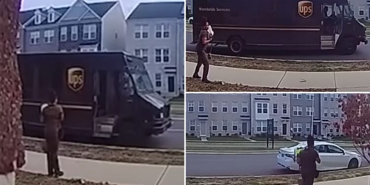 Maryland UPS driver carjacked at gunpoint, truck stolen in broad daylight