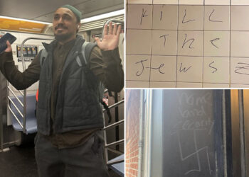 NYC hate crimes soar with 214% spike in antisemitic offenses