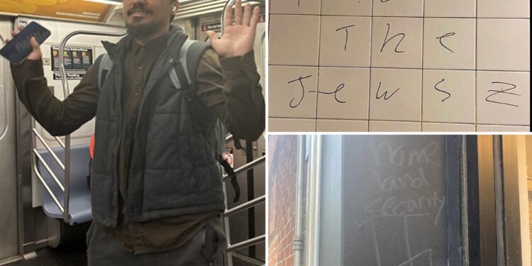 NYC hate crimes soar with 214% spike in antisemitic offenses