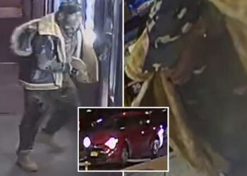 Woman, 41, hit by stray bullet in NYC clash between 2 men